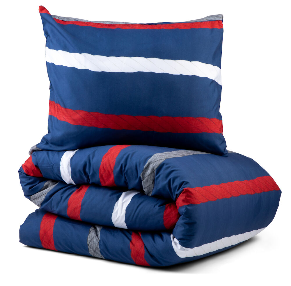 LNV Rope Micro Fibre Navy 150x210CM