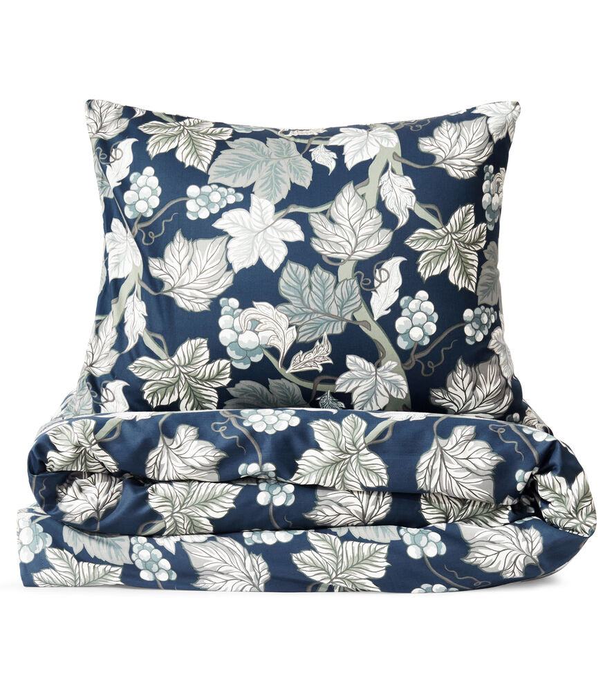 KL Bed Set Hult Satin 1878 Navy 150x210CM