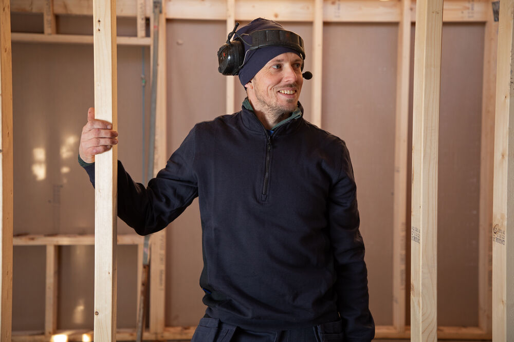 2128 SWEATSHIRT ½ ZIP