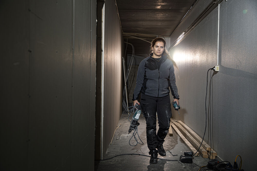 2326 Microfleece jakke Dame