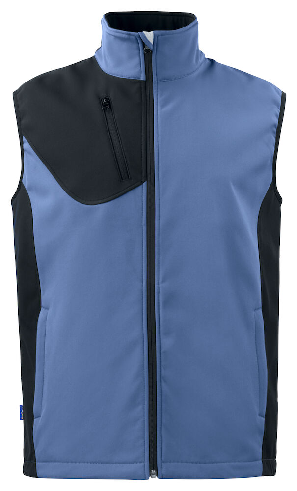 3702 Softshell Vest Sky Blue XS