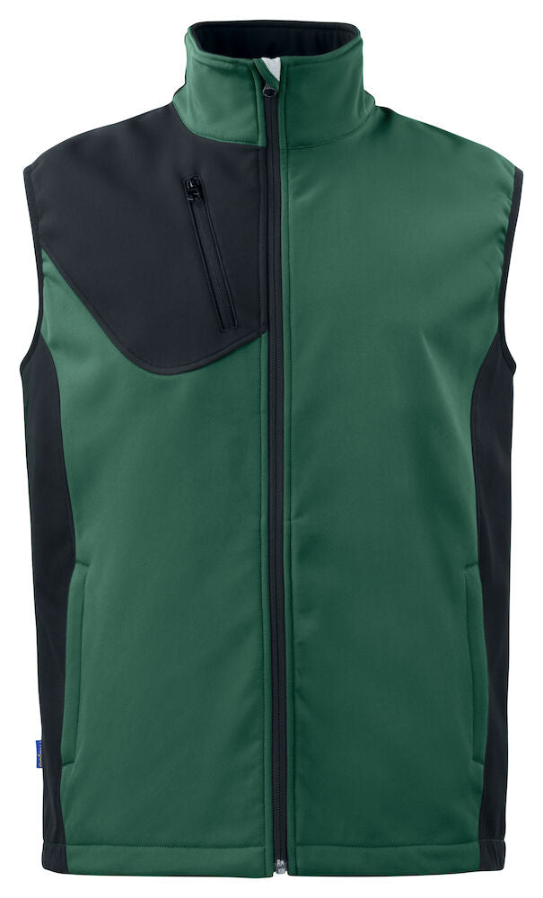 3702 Softshell Vest Forest Green XS