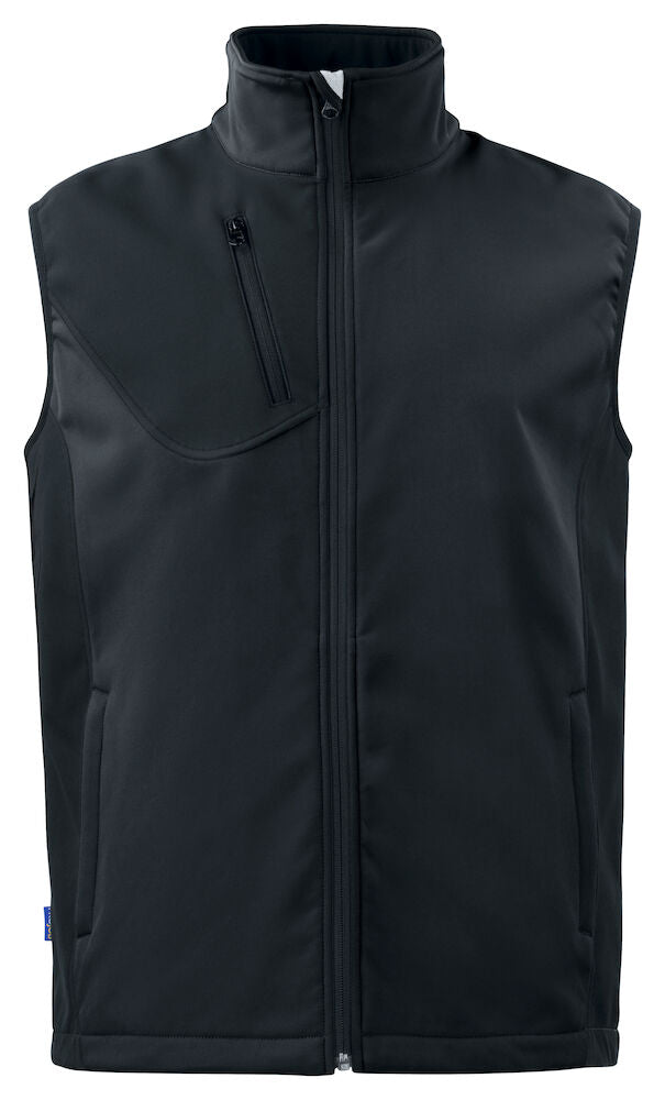 3702 Softshell Vest Black XS