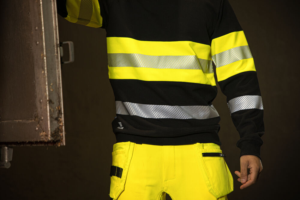 6129 Sweatshirt EN ISO 20471 Kl 1