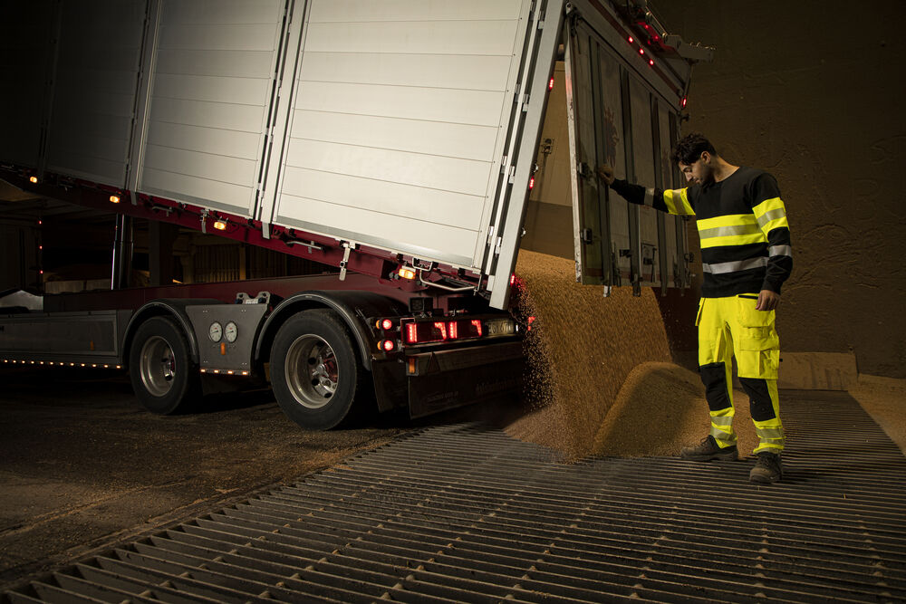 6527 Håndverksbukse i 37,5™ EN ISO 20471 Kl 2