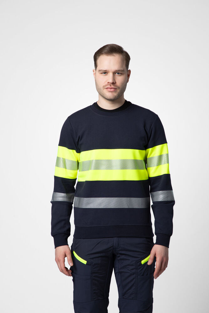 6129 Sweatshirt EN ISO 20471 Kl 1