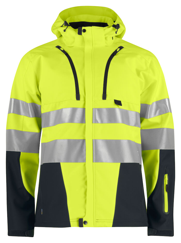 6419 3-Layer HV Jacket Visibility Yellow XS