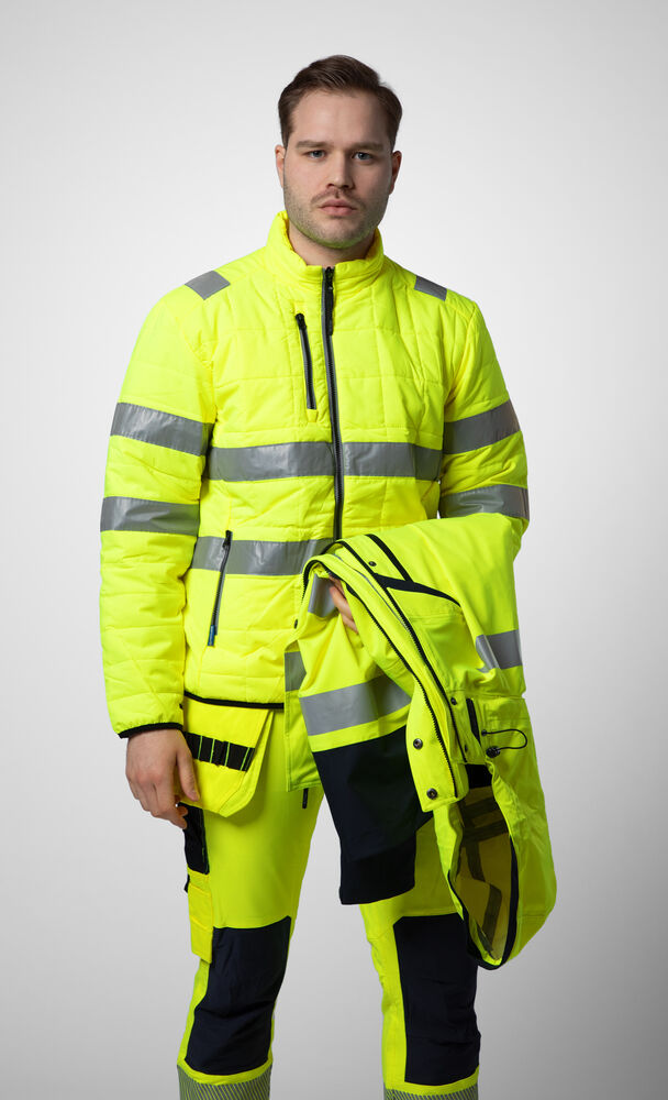 6445 Funksjonsjakke 3-i-1 EN ISO 20471 Kl 3/2
