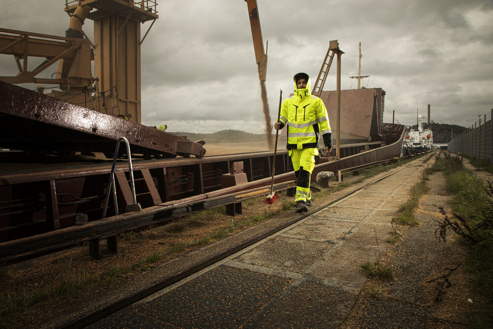 6527 Håndverksbukse i 37,5™ EN ISO 20471 Kl 2