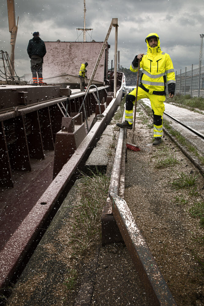 6527 Håndverksbukse i 37,5™ EN ISO 20471 Kl 2