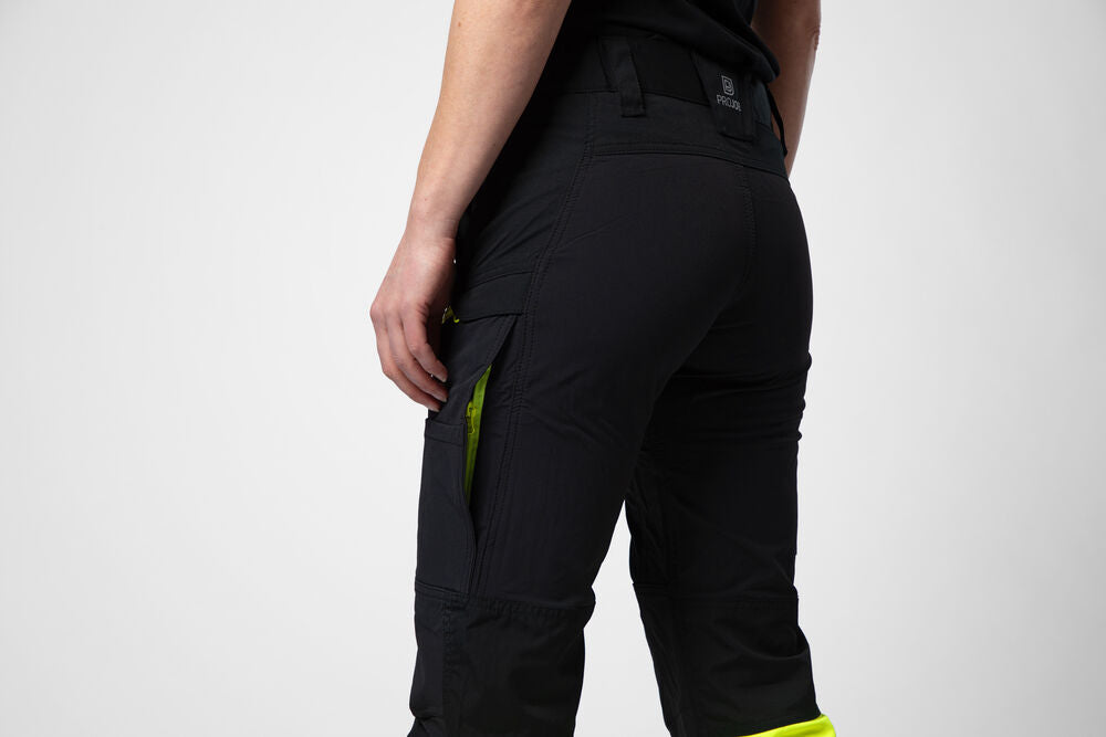 6538 Servicebukse Stretch Dame EN ISO 20471 Klasse 1