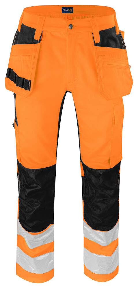 6570 Pant Stretch Orange/Black C42/142