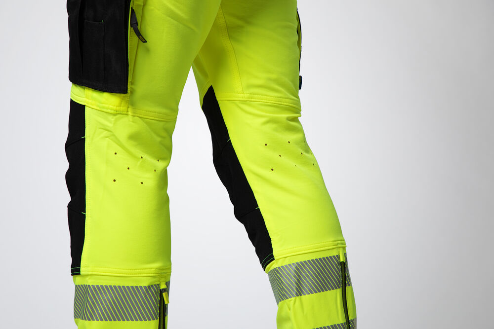 6571 Håndverksbukse Stretch EN ISO 20471 Kl 2