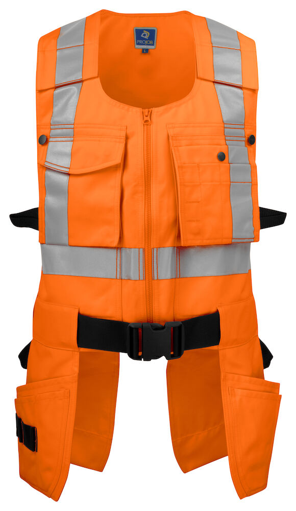 6704 Vest Hv-3 Orange XS