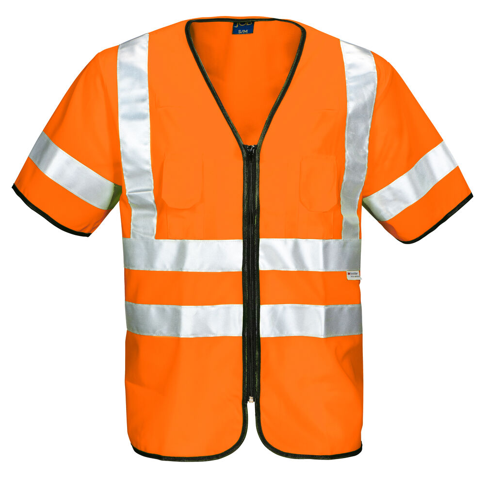 6707 Vest HV CL 3 Visibility Orange L/XL