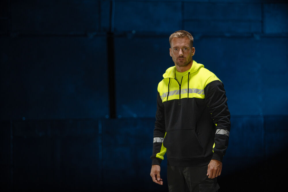 7104 Hettegenser 1/2 Zip