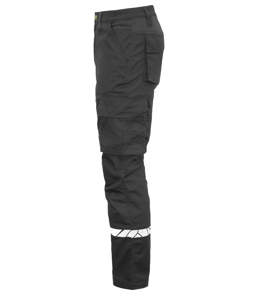 7508 Arbeidsbukse Black/Black