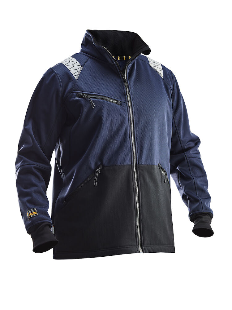 Jacket Windblocker Solid Navy Blue/black XS