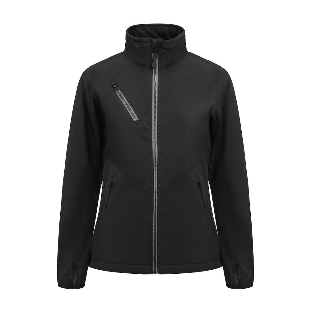 Womens Softshell Jacket Black XS