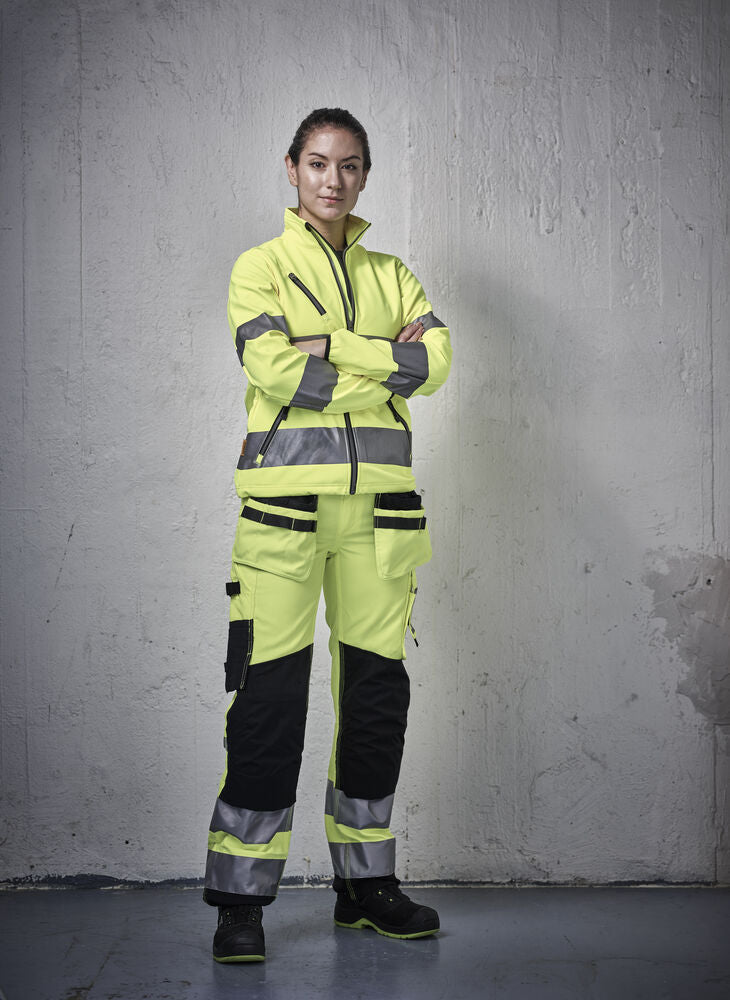 Womens Softshell Jacket Hi-vis