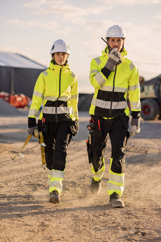 Womens Softshell Jacket Hi-Vis