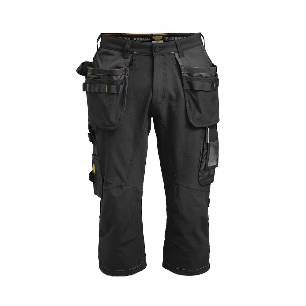 Piratbukse Stretch Black/Black C44