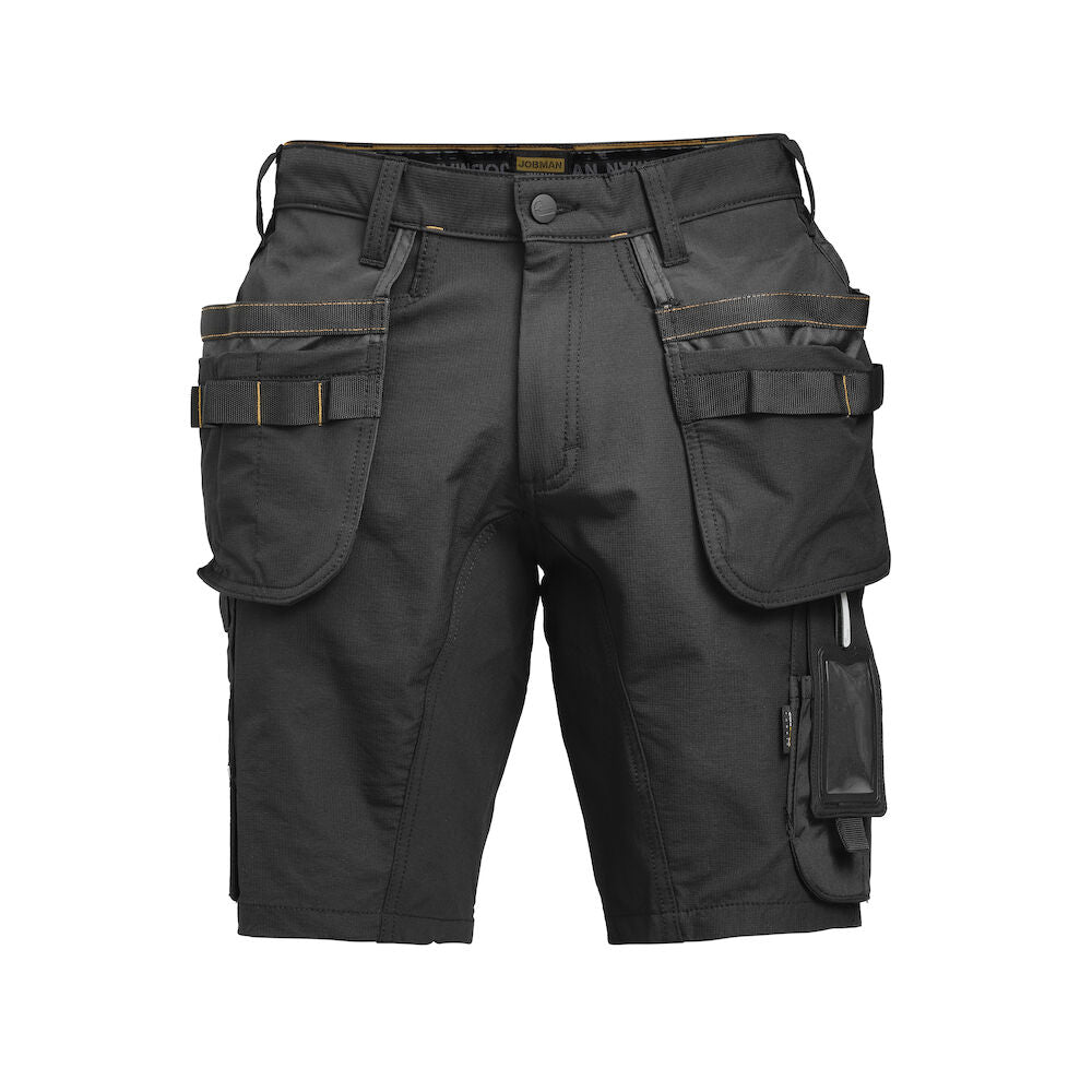 Craftman Shorts Stretch Black/Black C44