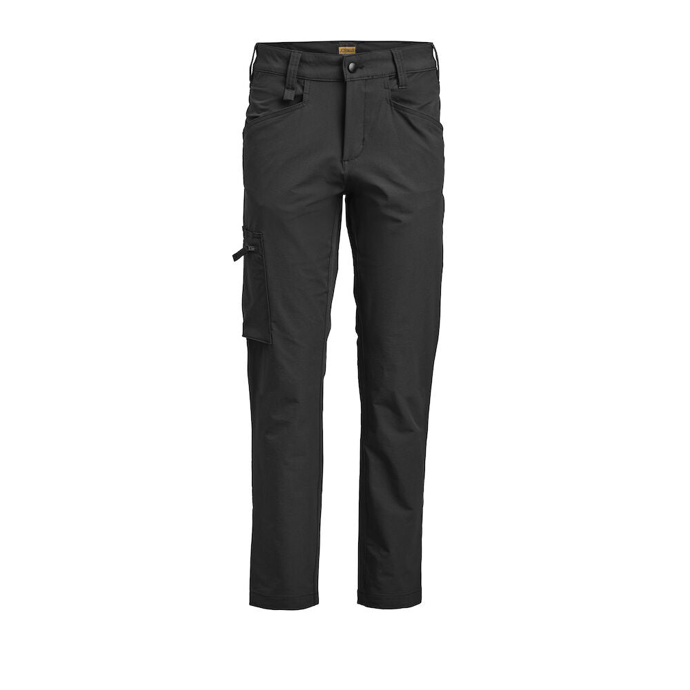 Women's Service Trousers Stretch Black D32