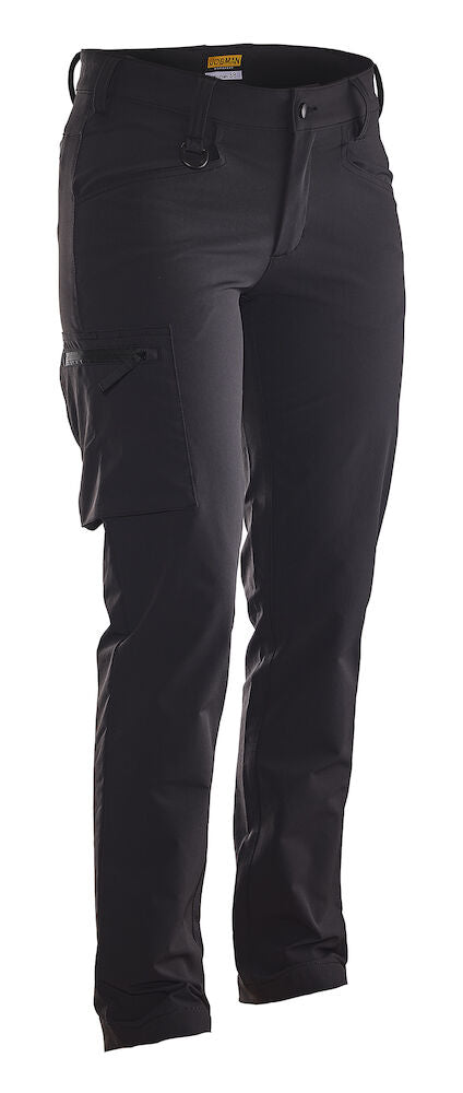 Women's Service Trousers Stretch Black D32