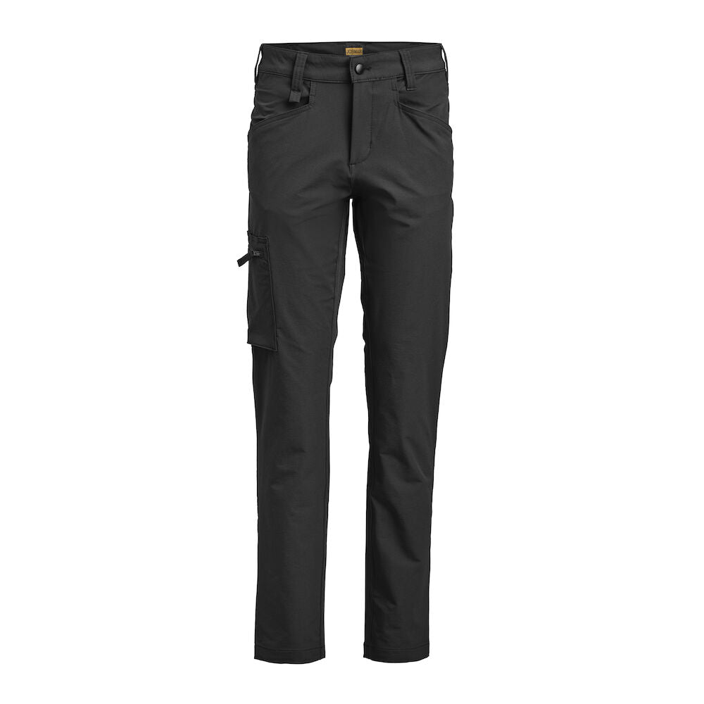 Women's Service Trousers Stretch Black D32