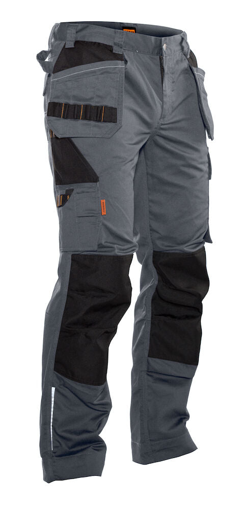 Poly Cotton HP Work Trousers Dark Grey/Bl C42