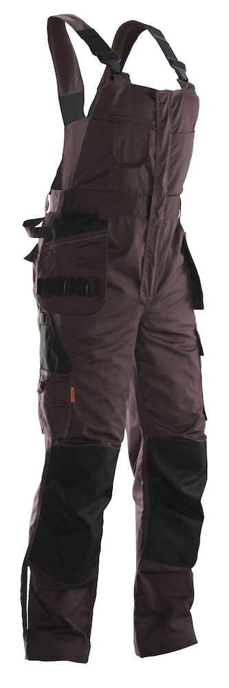 Bib n Brace Trouser Brown/Black C42