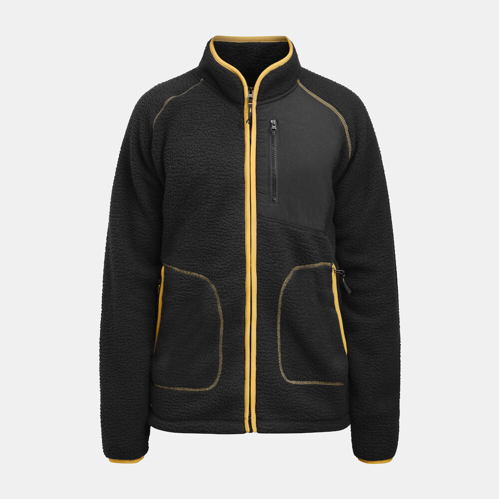 Pile Jacket Black/Orange XS