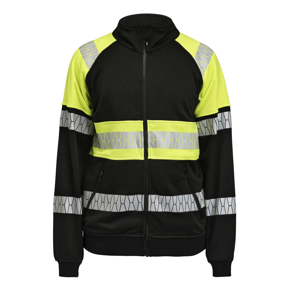 Sweatshirt Full-Zip Hi-Vis