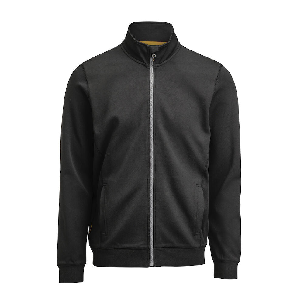 Sweatshirt w Full-Zip Black/Black XXS