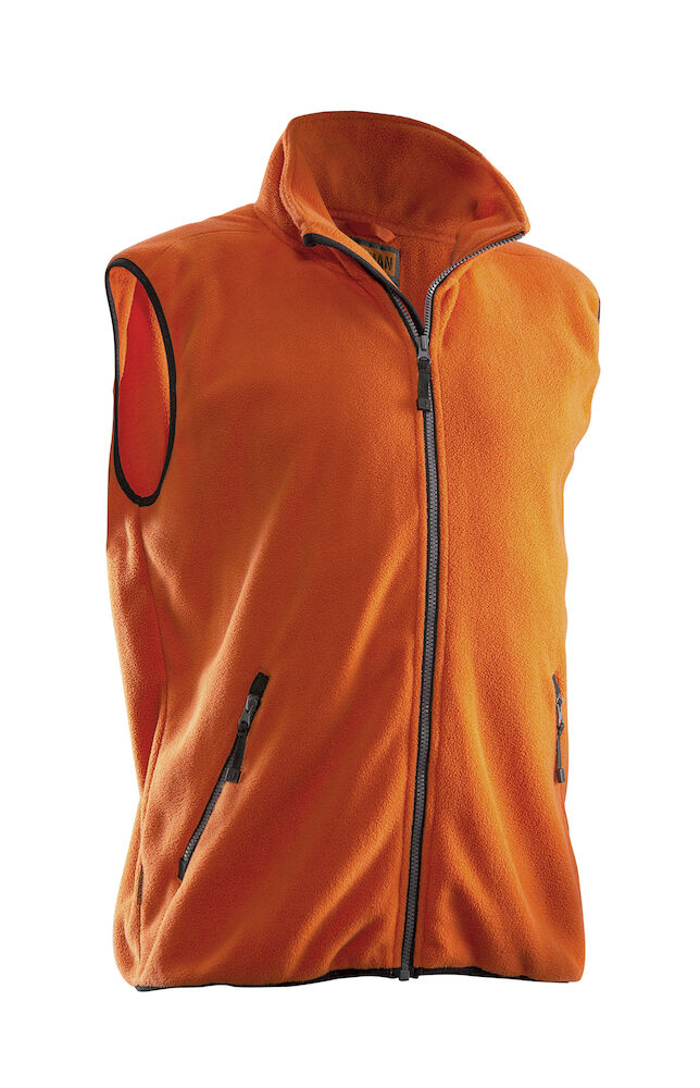Polar Fleece Vest Orange XS
