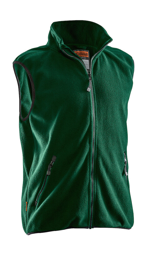 Polar Fleece Vest Forest Green XS