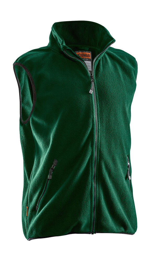 Polar Fleece Vest Forest Green S