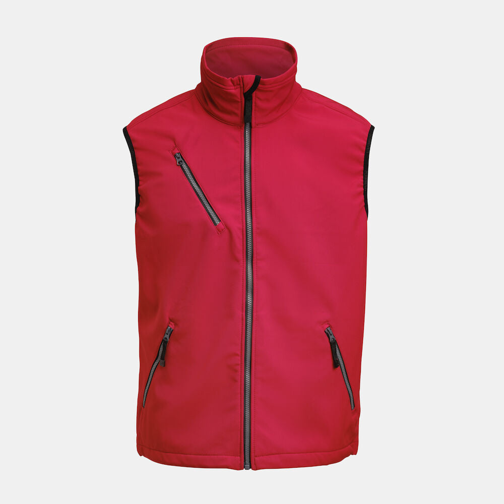 Softshell Vest Red XS