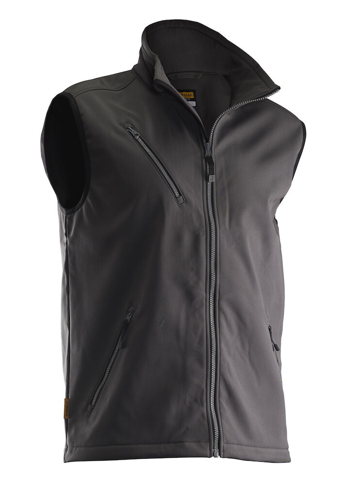 Softshell Vest Dark Grey/Da XS