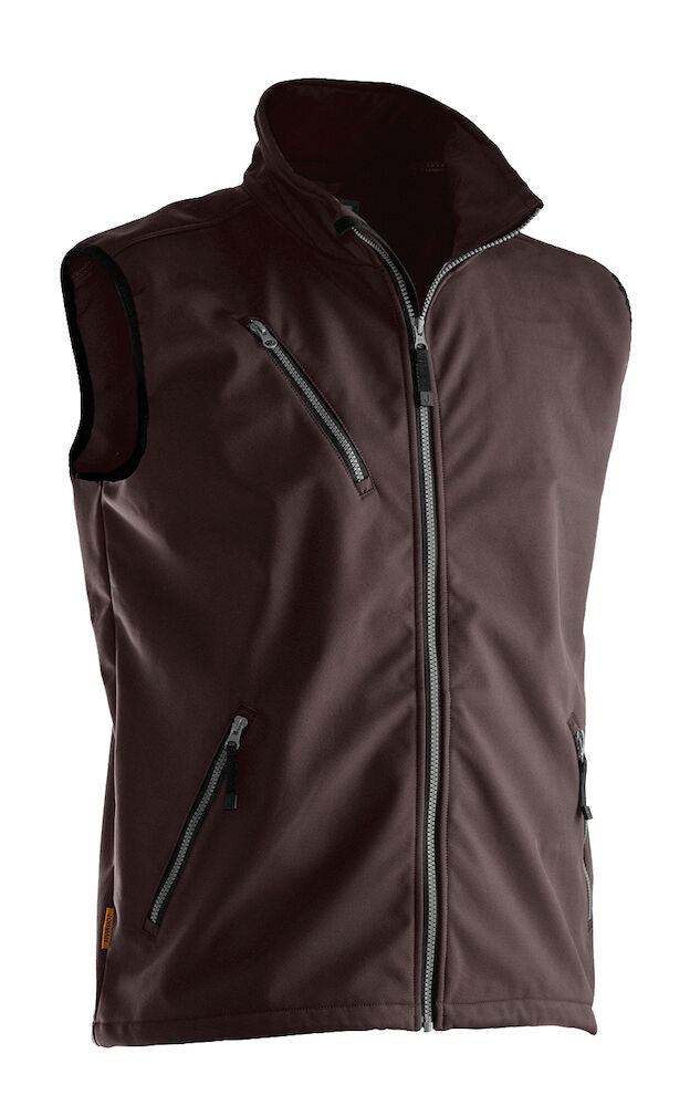 Softshell Vest Brown XS