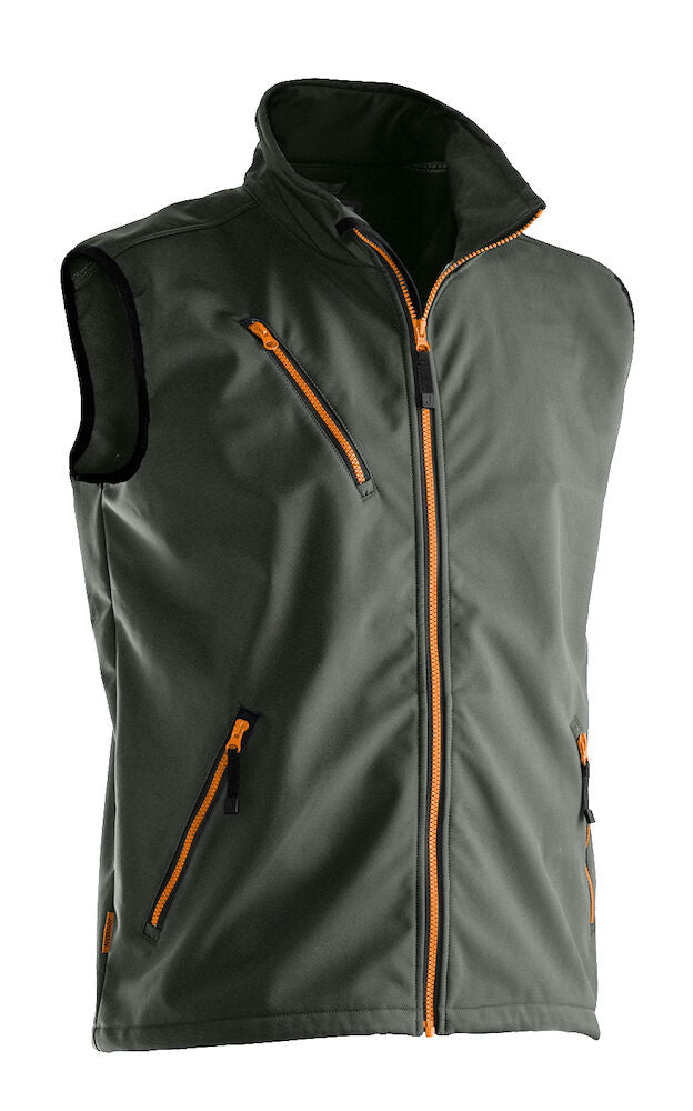 Softshell Vest Dark Grey XS