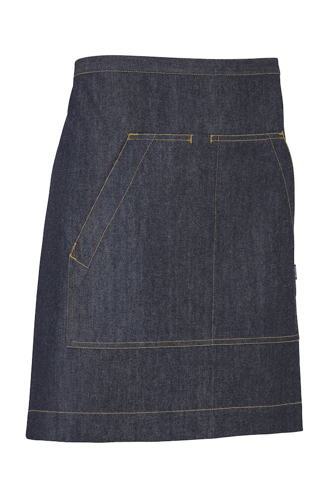 Waist Apron Short (GOTS) Dark Blue One size