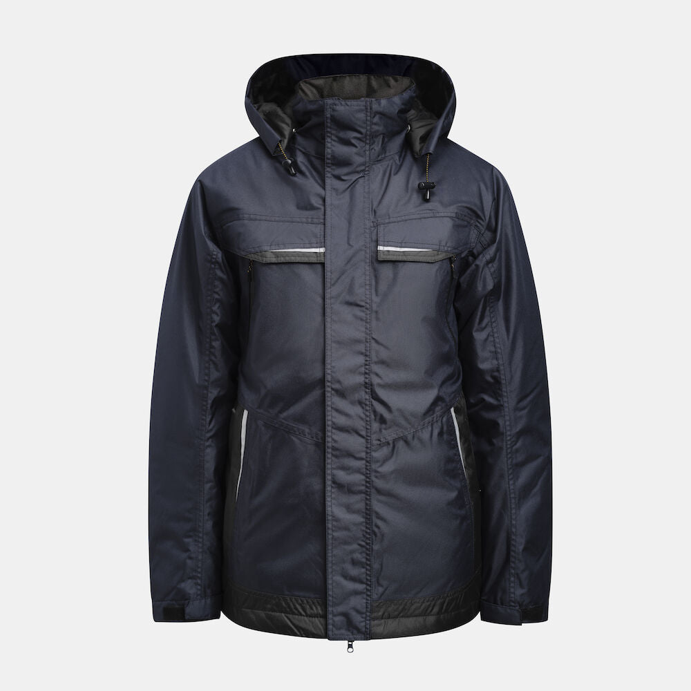 Padded Jacket Navy Blue/black XS