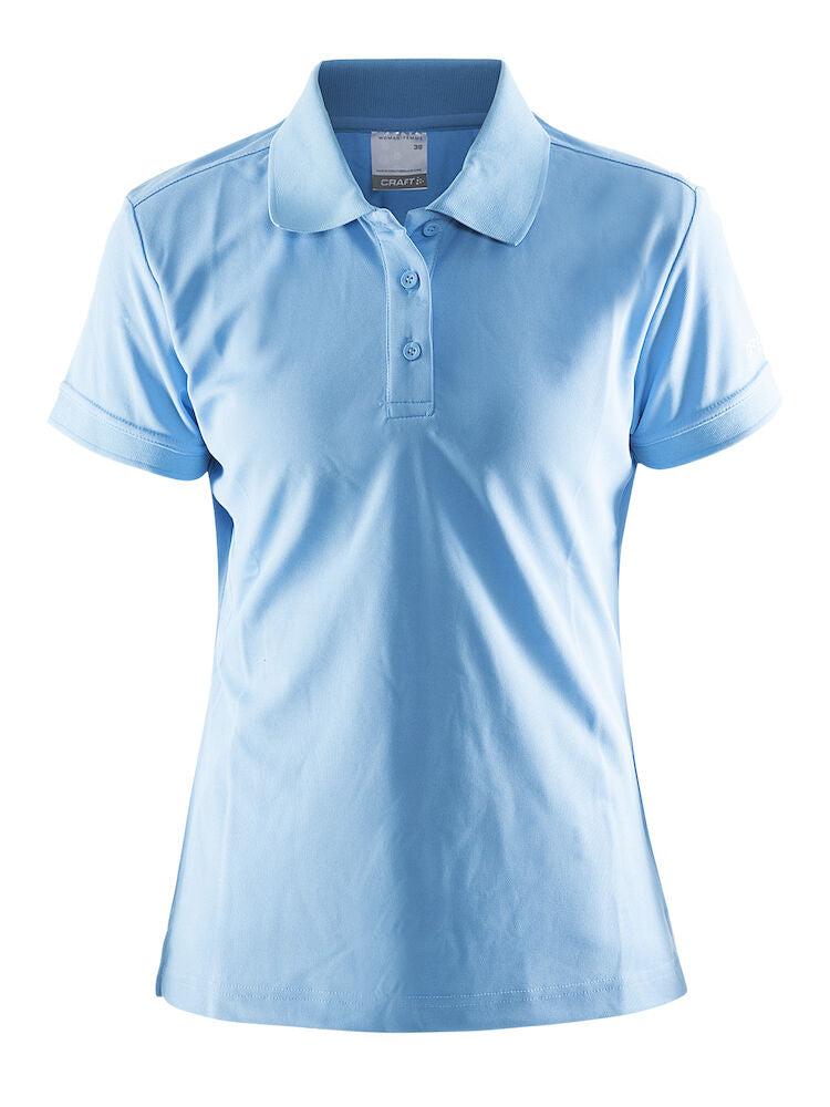 Polo Shirt Pique Classic W Aqua