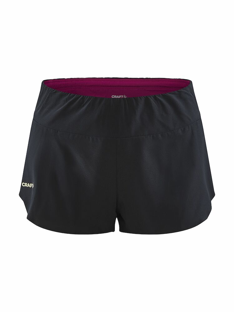 Pro Hypervent Split Shorts W Black-roxo XS