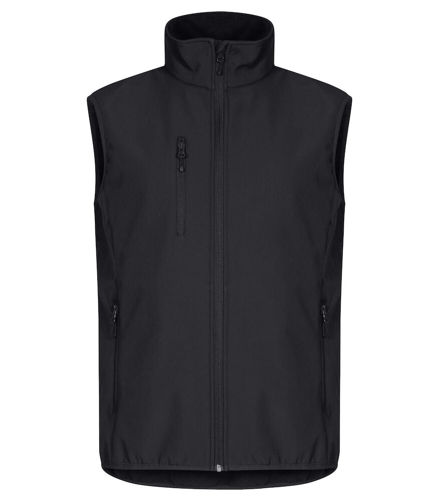 Classic Softshell Vest Black XS