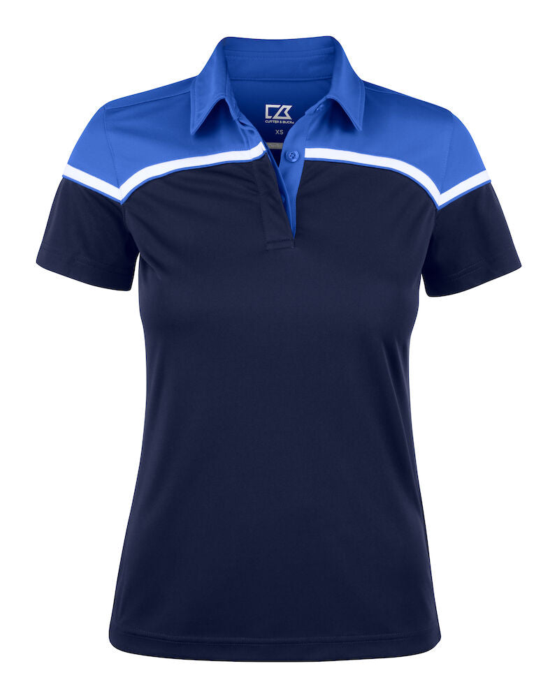 Seabeck Polo Ladies Dark Navy w/Royal yoke XS