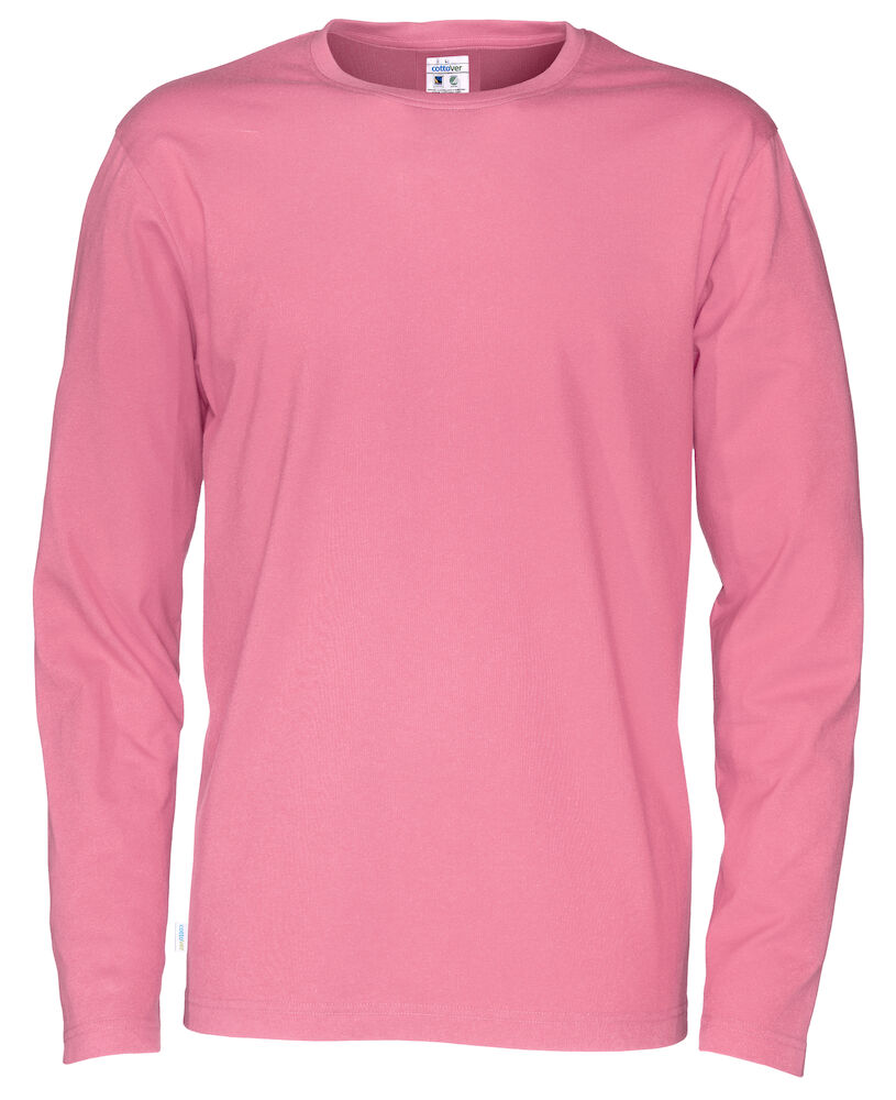 T-Shirt LS Man (GOTS) Pink S