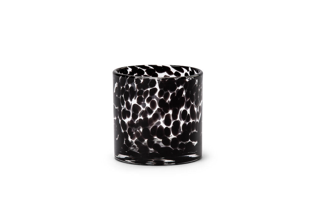 Glass Lantern Pattern Black One size